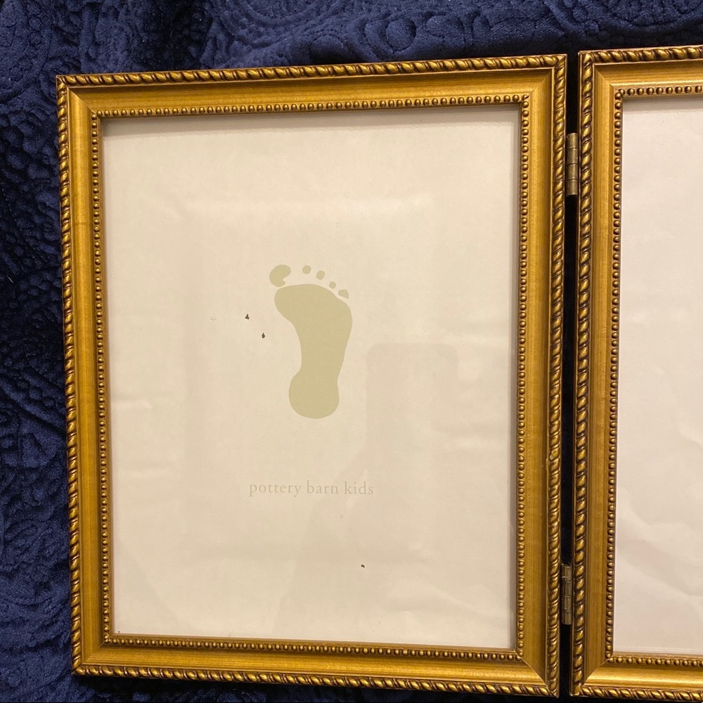 Pottery Barn Kids Keepsake Gold Double Frame - Picture 4 of 6